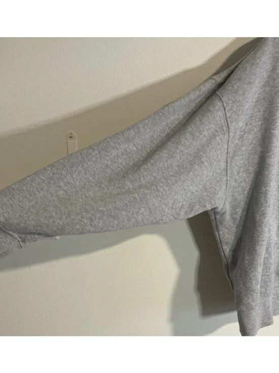 Women’s Coca-Cola Bow Graphic Sweatshirt Gray Oversize Coca Cola Company Small - Picture 3 of 16